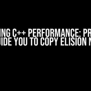 Unlocking C++ Performance: Profilers that Guide You to Copy Elision Nirvana